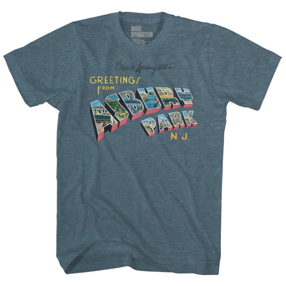 【予約商品】 BRUCE SPRINGSTEEN ブルーススプリングスティーン (11月 映画公開 記念 ) - ASBURY PARK / Tシャツ / メンズ - PGS